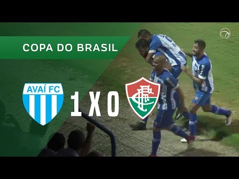 AVAÍ 1 X 0 FLUMINENSE - 15/03 - COPA DO BRASIL 2018