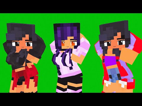 DARLING OHAYO SUPER IDOL DANCE : MINECRAFT ANIMATION | APHMAU  09 - MONSTER SCHOOL
