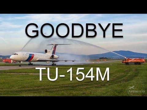 The last flight of TU-154M (OM-BYO) Teaser