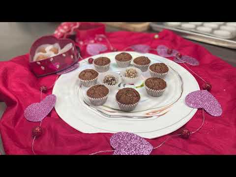 Valentine's Day Chocolate Almond Torte