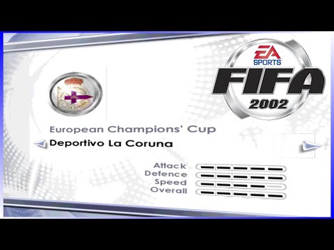 [PC] | FIFA 2002 | CHAMPIONS LEAGUE / ECC | DEPORTIVO | WORLD CLASS | LONGPLAY