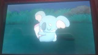 Capturing ANOTHER Shiny Komala During Random Encounter In Pokemon Ultra Moon!