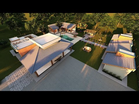 LINDO PROJETO PARA SITIO, CASA PARA FAZENDA OU CHÁCARA ( P - 076 )