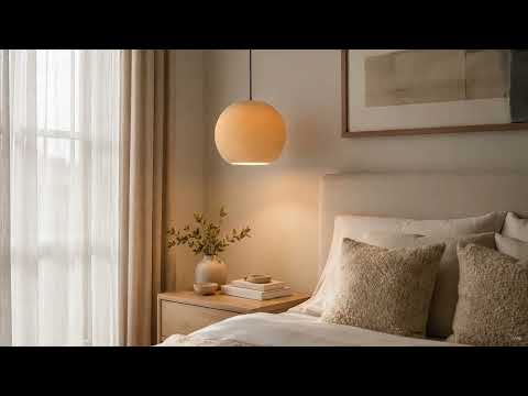 Luminária Pendente Kefilyn Artesanal com Design Orgânico — vídeo