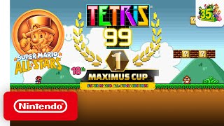 Nintendo Tetris® 99 – 18th MAXIMUS CUP Gameplay Trailer  anuncio