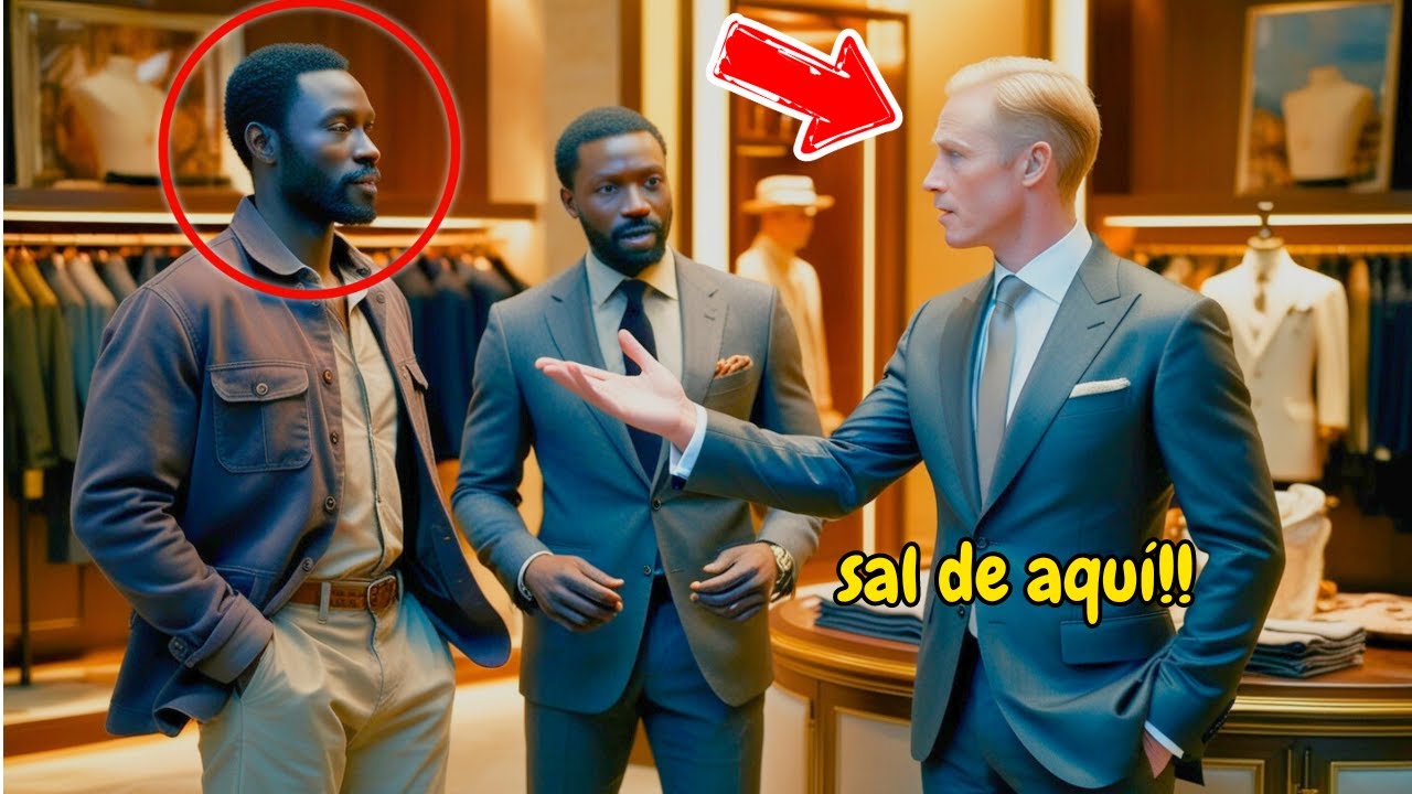 UN GERENTE RACISTA EXPULSÓ A UN DUEÑO NEGRO DE SU PROPIA TIENDA. AL DÍA SIGUIENTE, REGRESÓ......