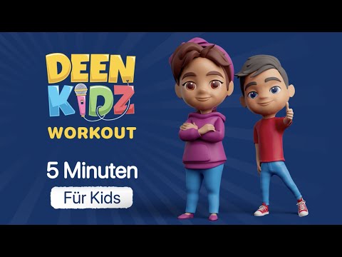 🔥 5 MINUTEN DEEN KIDZ WORKOUT – Fitness für Kinder | Ohne Instrumente