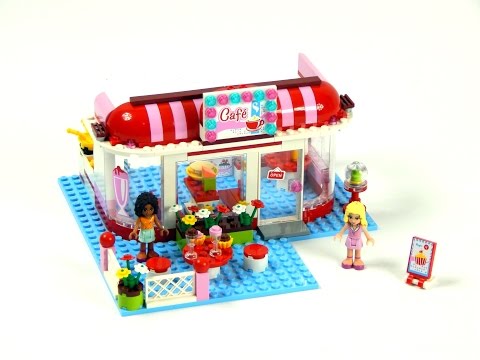 Vidéo LEGO Friends 3061 : Le café