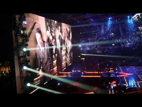 Beginning of X Factor Final 10/12/11 at the Wembley Arena