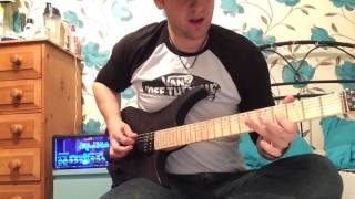 Cover of Scar Symmetry - The Anomaly intro solo
