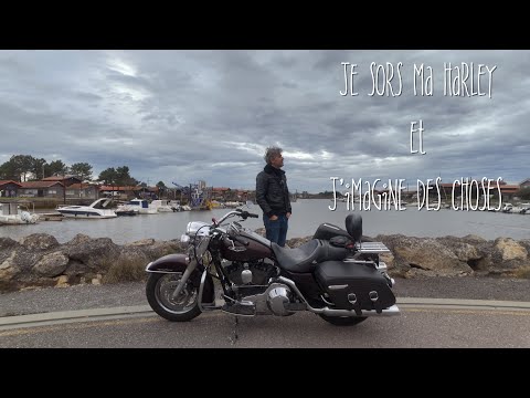 Je sors ma Harley et j'IMAGINE...