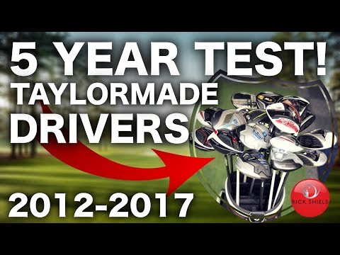 5 YEARS OF TAYLORMADE GOLF DRIVERS TESTED! 2012-2017
