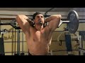 Triceps Tear-er 405x2 & 365x6 bench 270 clean n press