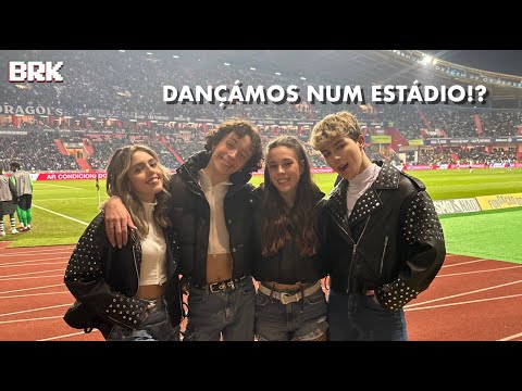 DANÇÁMOS NUM ESTÁDIO?! 🤩 - [VLOG] TEAM BRK