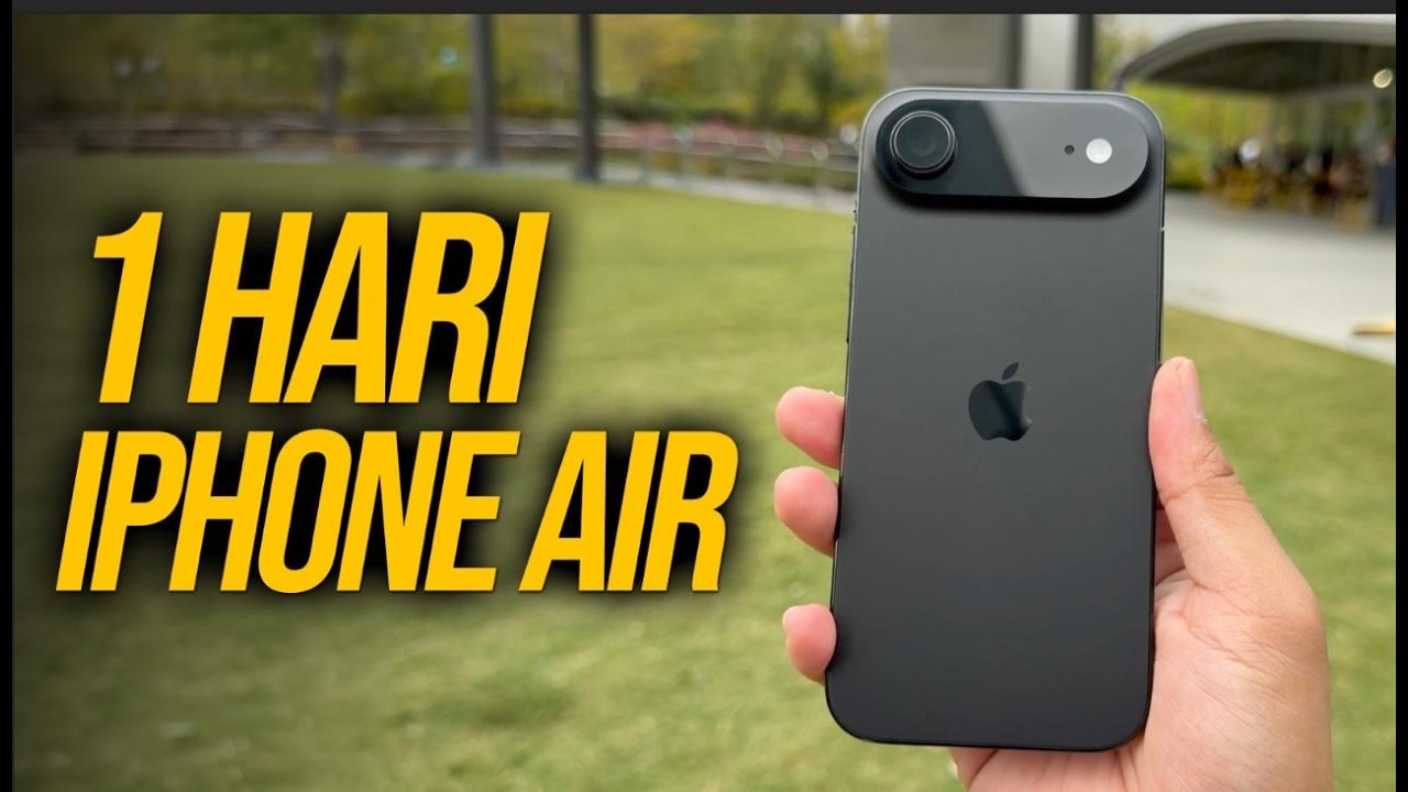 1 Hari Nyobain Baterai iPhone Air
