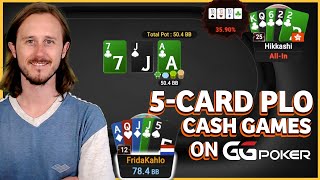 5-CARD PLO Cash Games on GGPoker