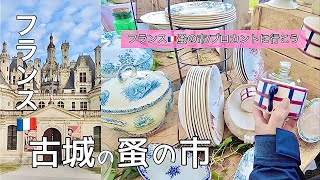 夢のよう！シャンボール城の蚤の市🇫🇷購入品紹介【フランス🇫🇷蚤の市/ブロカントに行こう201】