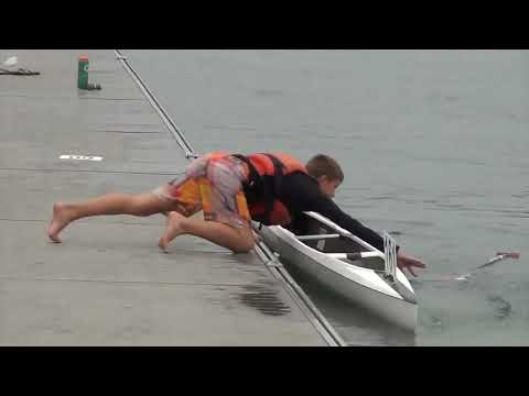 Canoe marathon fail