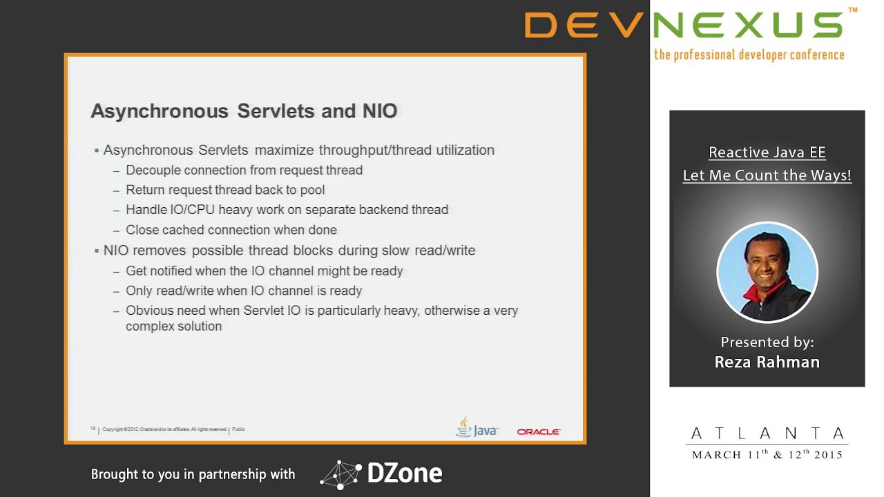Devnexus 2015 - Reactive Java EE - Reza Rahman
