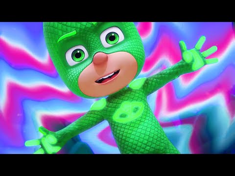 Pyjamasankarit Suomi - Jättigekko - Lasten Piirretyt