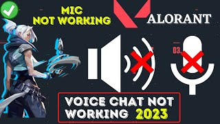 Valorant voice chat not working- Mic not working
