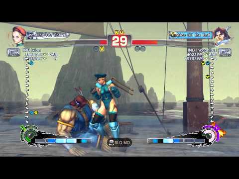 USFIV~ T.Hawk (IND Incognitus) vs.  Cammy (IND Ixion) HD
