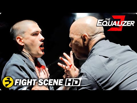 THE EQUALIZER 3 | McCall vs Mafia | Restaurant Extended Scene | Denzel Washington