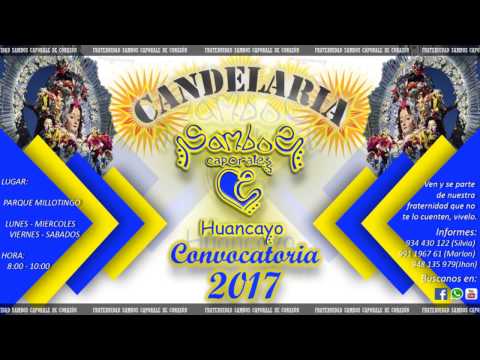 CONVOCATORIA 2017 Fraternidad Sambos Caporales de Corazón - HYO