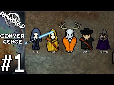 Rimworld: Convergence #1 - Werewolves, Vampires, Wizards, Jedi, and Cyborgs