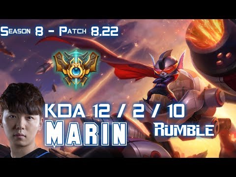 MaRin RUMBLE vs VIKTOR Top - Patch 8.22 KR Ranked