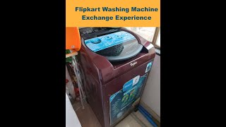 My Flipkart Washing Machine Exchange Experience