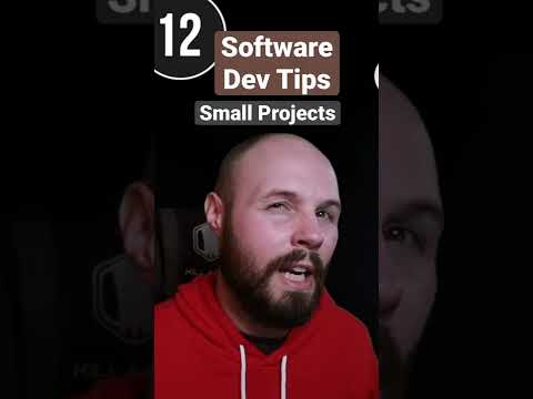 Software Dev Tips - Create Small Projects #shorts thumbnail