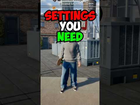 Settings you NEED to change in Skate #skate
