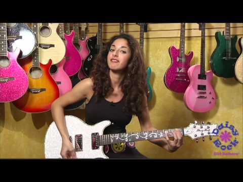 Daisy Rock Girl Guitar's Stardust Elite Promo Video featuring Ruthie Bram