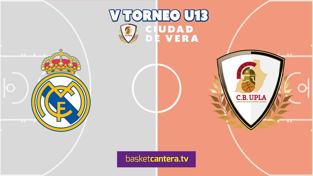 U13M.  REAL MADRID vs CB UPLA.- Torneo Preinfantil Ciudad de Vera 2023 #BasketCantera.TV
