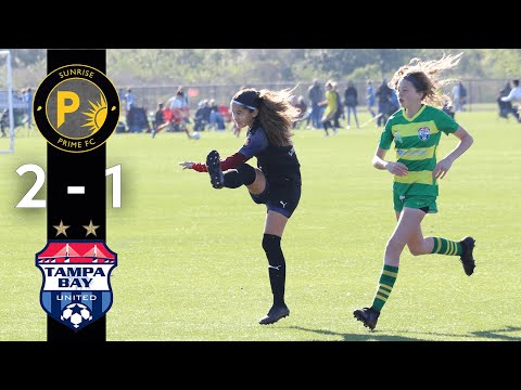 Sunrise FC Prime Z1 vs Tampa Bay United - FSPL (Soccer Game)