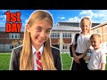 Hollys FIRST DAY AT SECONDARY SCHOOL!! *spend the week with us