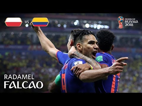 Radamel FALCAO Goal - Poland v Colombia - MATCH 31