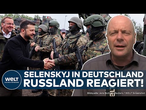 PUTINS KRIEG: Reaktion aus Russland! Selenskyj zu Besuch in Deutschland!
