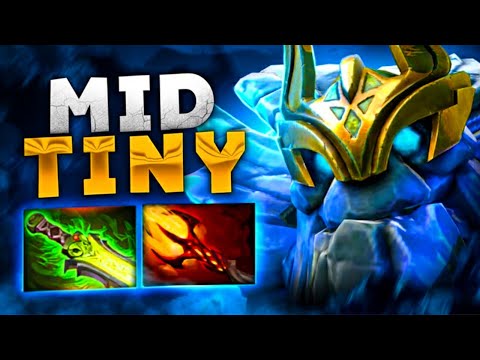 Tiny Mid One-Shot Build 😈 Ethereal Blade + Dagon Cooked Everyone 🔥