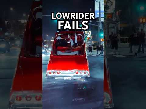 Fails🔥 #lowrider #classic #carmodification #oldschool #automobile #oldies #westcoast #impala