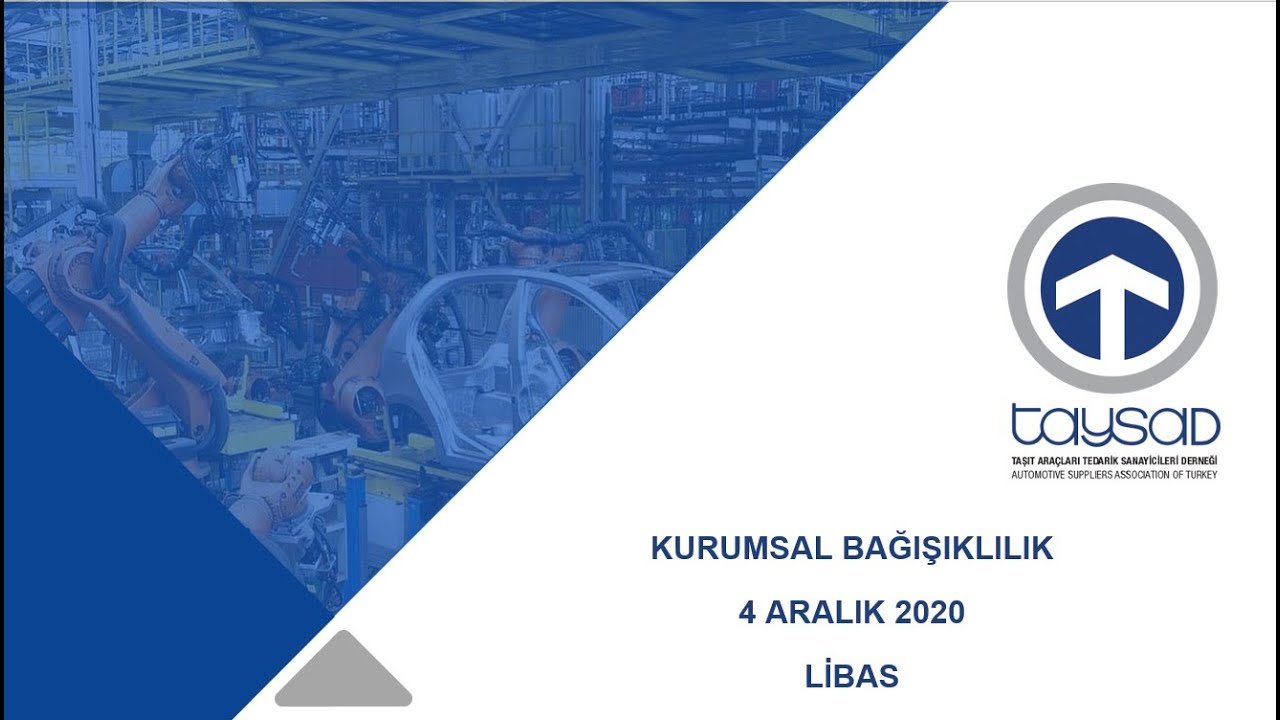 KURUMSAL BAĞIŞIKLILIK - SANAL SEMİNER