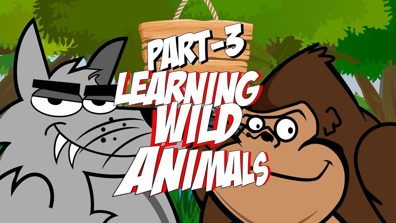FARM ANIMAL SONG | COLOR COUNT FUN | LEARN WILD ANIMALS AND SOUNDS part-3