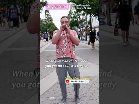 😮Legendary 'Bee Gees' Comeback!💯Street Singer Stuns the Crowd🔥Off The Cuff🍀Bee Gees - Tragedy