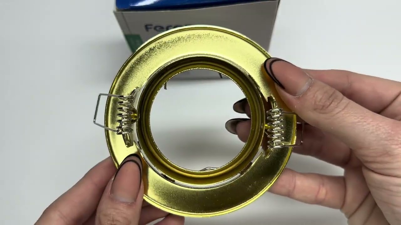 Встраиваемый точечный светильник FERON DL11 MR-16 золото 15115