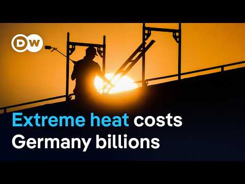 How 25 days of extreme heat disrupted Germany's economy | DW News
