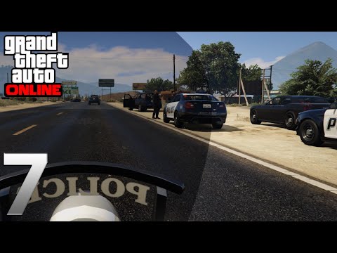 GTA Online| Episode 7| Policing in GTA V| Dat drawl tho