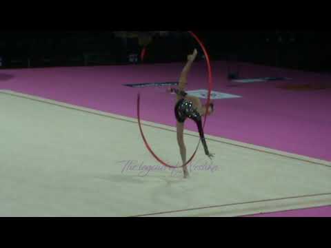 Anna RIZATDINOVA (UKR) ribbon - 2011 Montpellier worlds AA
