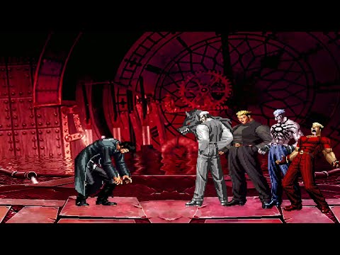 [KOF Mugen] Boss O. Iori AR vs Yamazaki Team