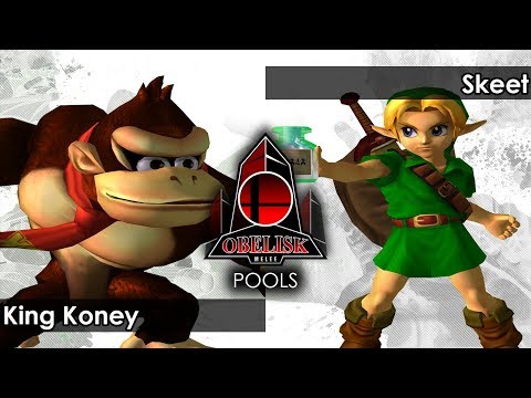 Melee: SMT | King Koney (Donkey Kong) V Skeet (Young Link/DrMario) - Obelisk 82 Tournament SSBM